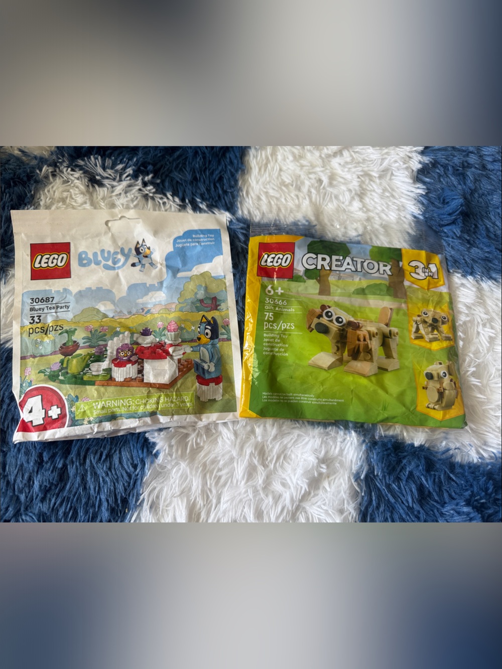 Lego Sets, Bluey and Creator